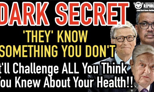 DARK SECRET! Big Pharma Knows Something You Don’t! It’ll Challenge All You Think You Know About Your Health